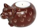 80176 Cat candle holder